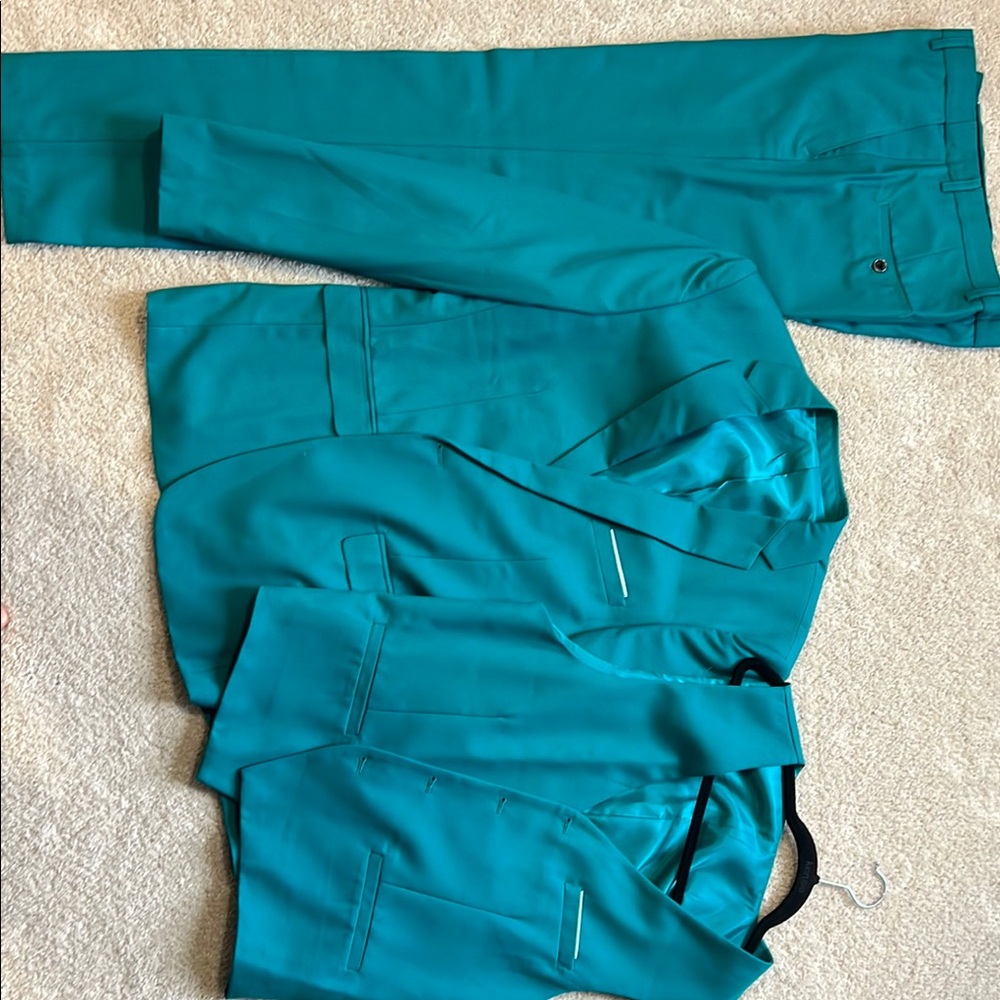 Teal Men's Suit Vest